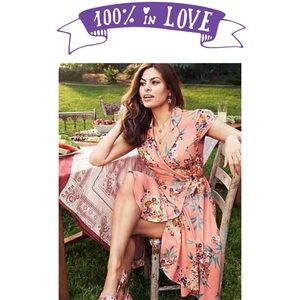 Bright Pink Floral Dress